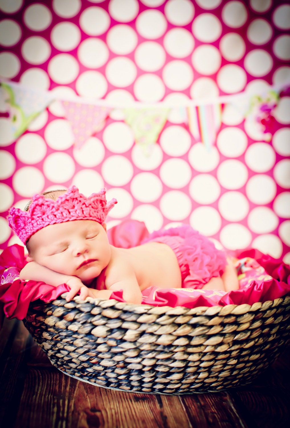 Newborn Baby Girl Photo Prop Crown