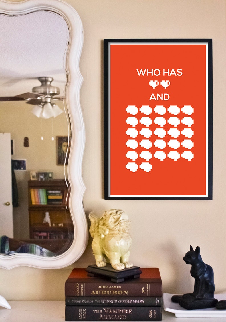 Who Has 2 Hearts and 27 Brains // Doctor Who 8-Bit // 11x17inch Scifi Infographic Print