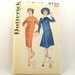 Vintage 1950s Dress Pattern 1920s Uncut Size 12 Bust 32 Butterick 8703