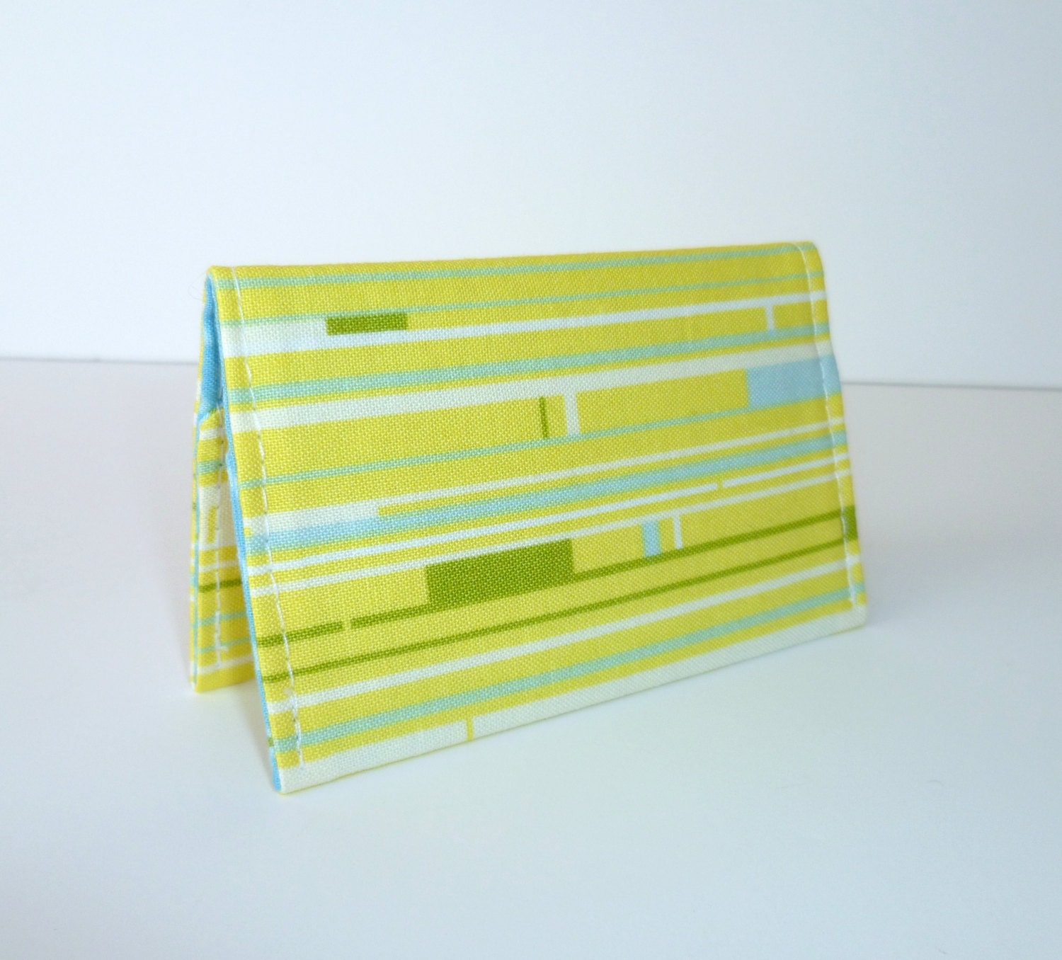 Business / Credit Card Case - Welcome Road in Lemongrass