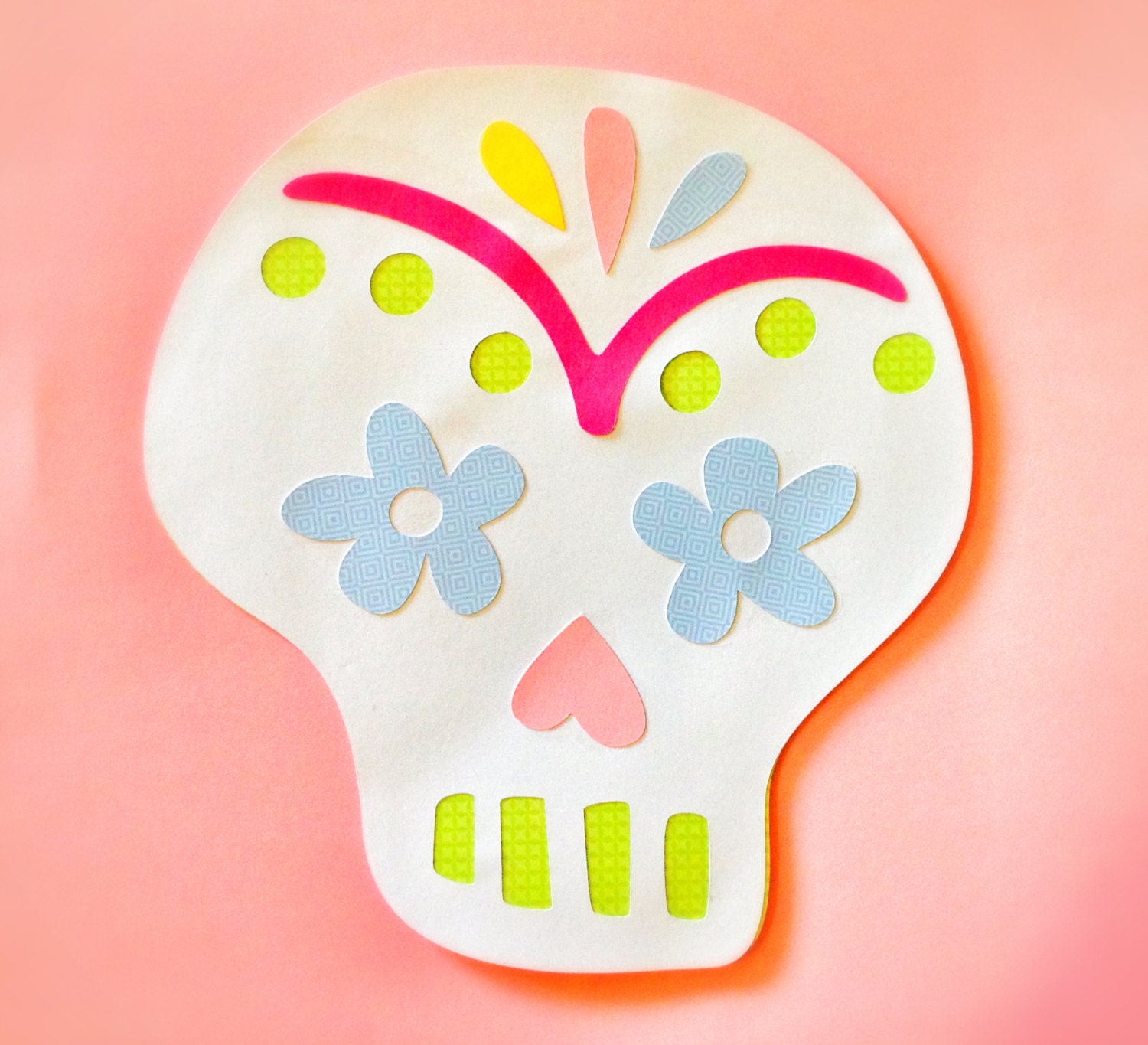Sugar Skull Time Out Chair and Sign