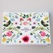 Mother's Day Scandinavian folk flowers card