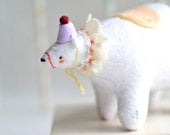 pierrot circus bear - bear soft sculpture