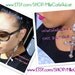 Rhinestone Dangle SILVER Cross Earrings- LIKE A PRAYER