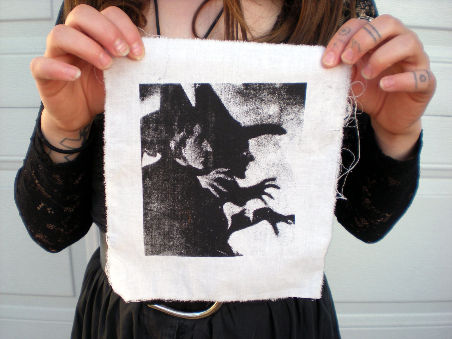 Wicked Witch of the West Screen Print Back Patch