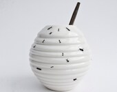 Yerba Mate Mug - Porcelain Handmade Mate Mug with Bugs