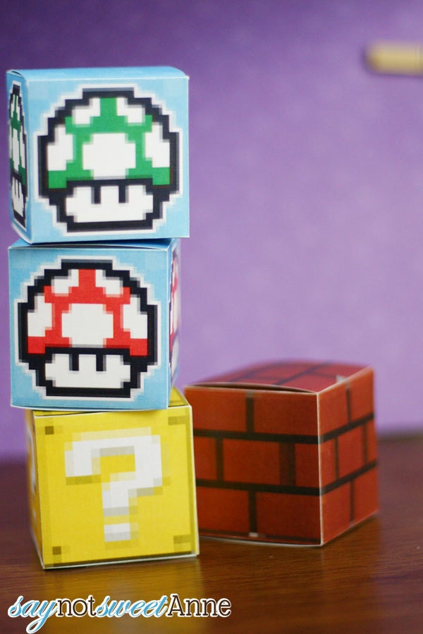 Mushroom Box - Mario Fan Art