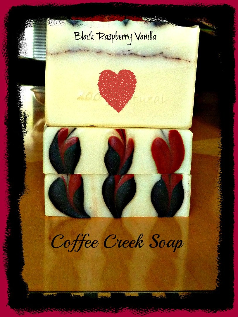 Natural Soap Black Rasberry Vanilla