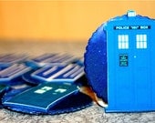 Edible Dr. Who Inspired Cupcake Toppers