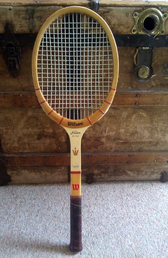 Vintage Wilson Tennis Racquet / Jack Kramer / Racket by Lauralous