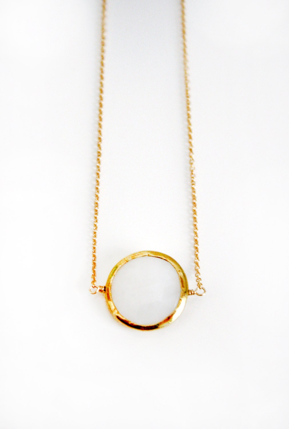 SNOW quartz necklace