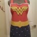 Wonder Woman inspired apron