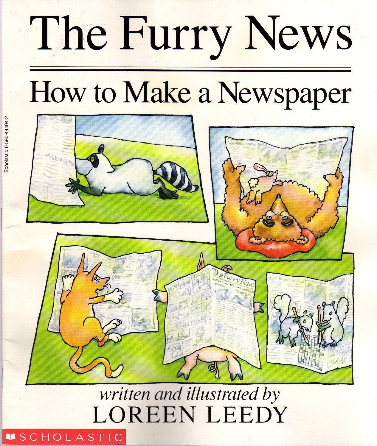 The Furry News: How to Make a Newspaper Loreen Leedy