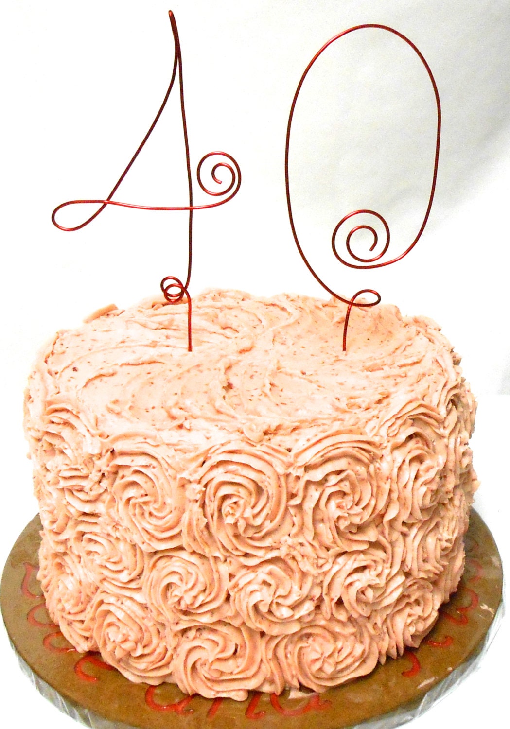 40 Cake Topper, Anniversary Decorations, Birthday Party Decor, All Numbers