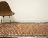 Rusty Red Vintage Area Rug