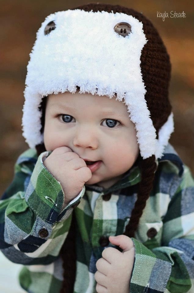 Aviator Hat Available in Any Size and Any Color Combination
