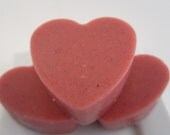 Bath Melts 'Pink Chiffon' Hearts