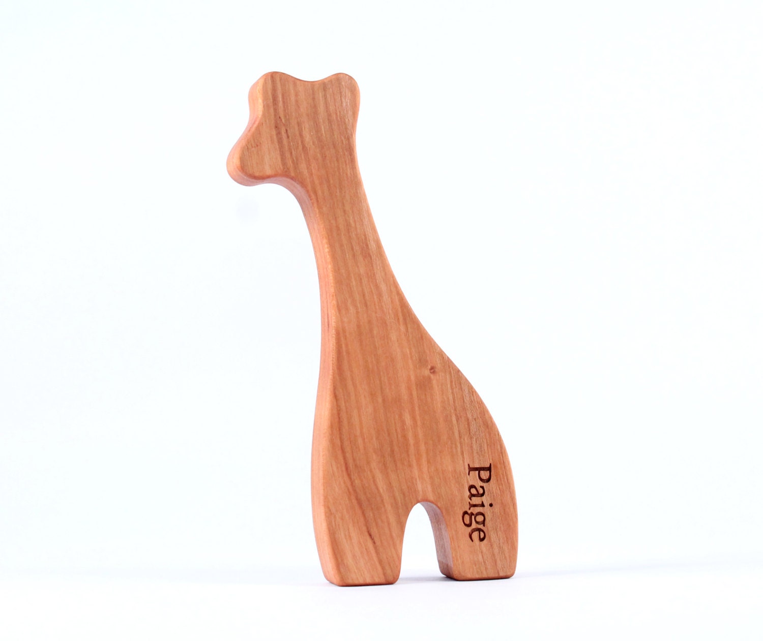 ANY  RATTLE personalized - natural wooden keepsake toy with organic homegrown finish, eco-friendly and handmade