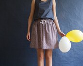 LULA skirt (Liberty print elastic waist skirt) - made to order