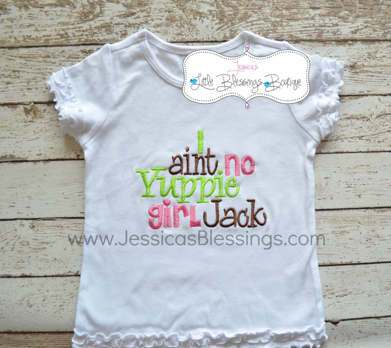 I aint no yuppie girl Jack - Duck Dynasty - Infant onesie - Girl - Camo - Baby Shower -