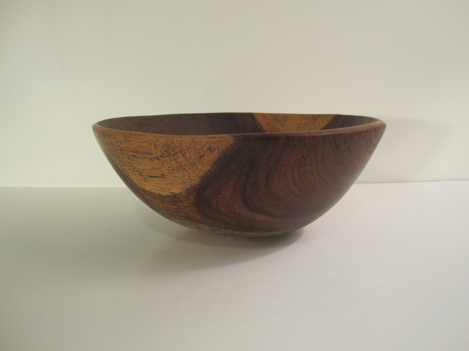 Vintage Modern Rosewood Bowl