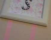 Pink Elephant Hair Clip and Bow Holder