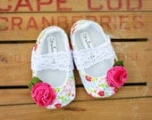 Ready to Ship/Size 6-12 Months -Rosie Baby Shoes - Liberty of London