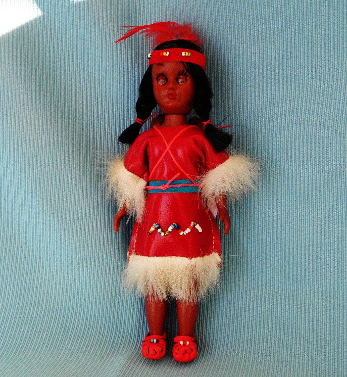 2 Vintage Souvenir Indian Dolls by LilliaMeadow on Etsy