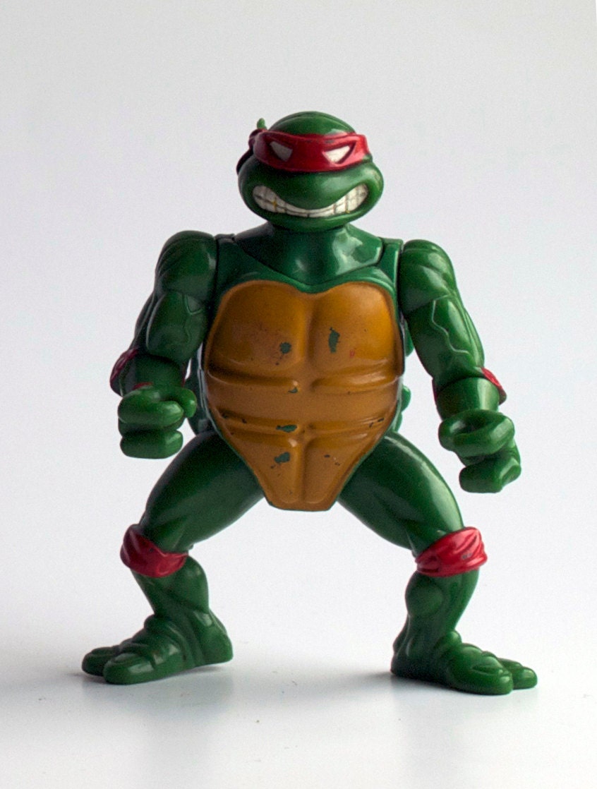 teenage mutant ninja turtles classic collection raphael action figure 4 inches