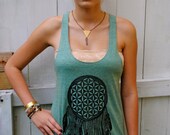 FLOWER OF LIFE Dream Catcher Racerback Tank Top
