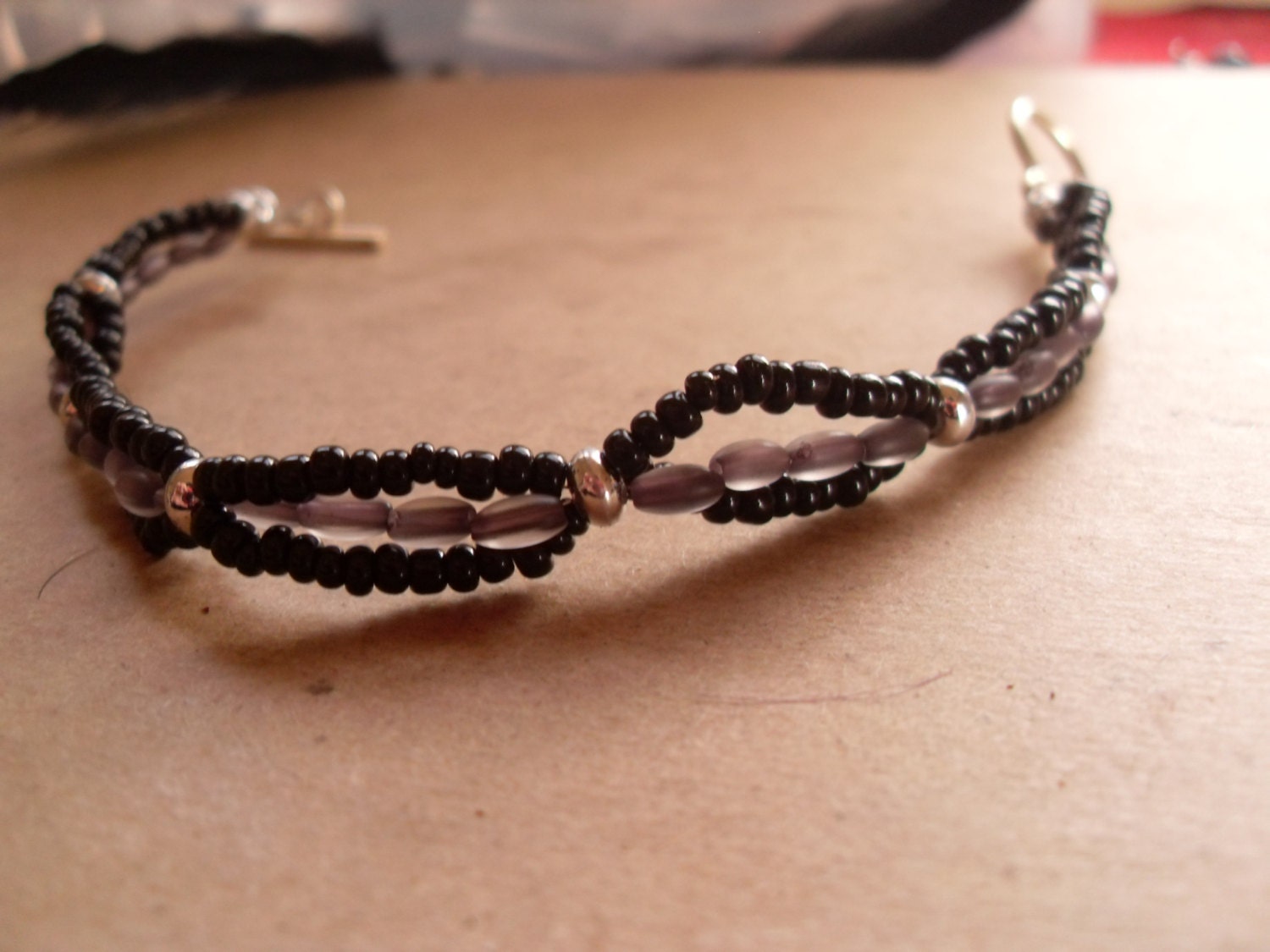 Three-Layered Beaded Bracelet