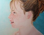 Custom Colored Pencil Portrait, 11 x 14