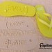 Custom Sand Imprint Relationship Flip Flops. Personalize With Your Design.
