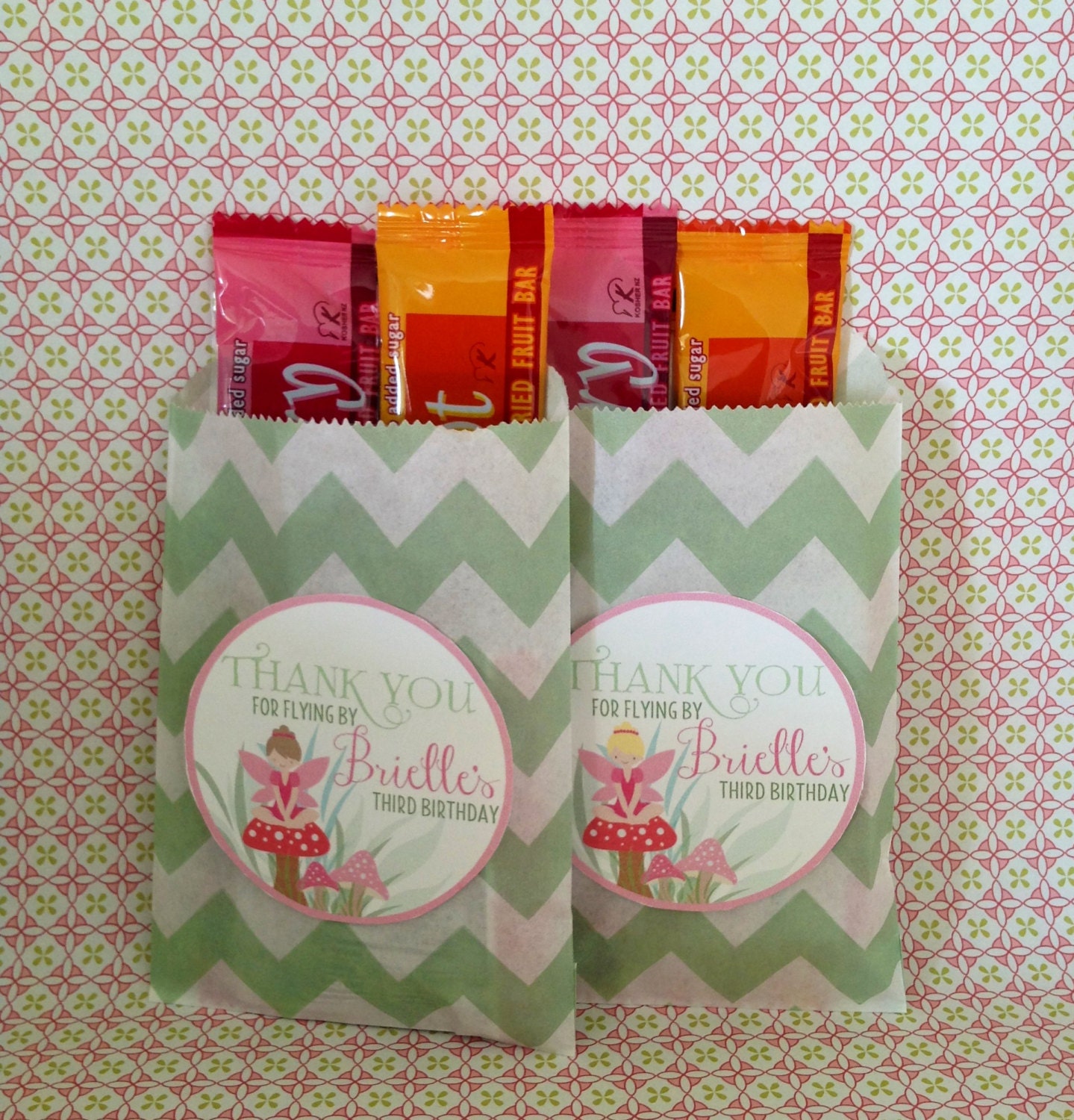 Custom FAIRY Favor Tags - FAIRY Party - Pixie -Party Supplies Il_570xn