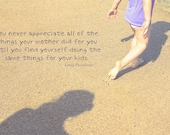 mothers day card, appreciation quote, 10 x 15cm blank photo card, premium quality