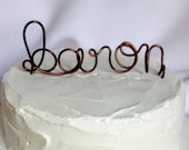 Wedding Cake Topper, Personalized Wedding Cake Decorations