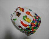 Very Hungry Caterpillar Snacks One-Size AI2 Diaper with Insert