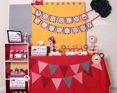 Dalmatian Fire Fighter Birthday Party Package Personalized FULL Collection Set - PRINTABLE DIY - PS814CA1x Il_170x135