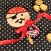 Red Pirate Birthday Party - DIY PRINTABLE Favor Tag Thank You Label - Instant Download - PS831CA1h