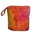 Pink yellow orange Batik wet bag swim suit pool beach bathing summer bag waterproof small cloth diaper wetbag