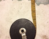 Cloth Tape Measure/Walsco Tape Measure/Mixed Media Art/Altered Art/Found Object/Mechanic's Pal