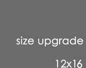 12x16 Size Upgrade Add-On
