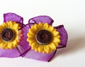 Summertime Sunflower Earrings