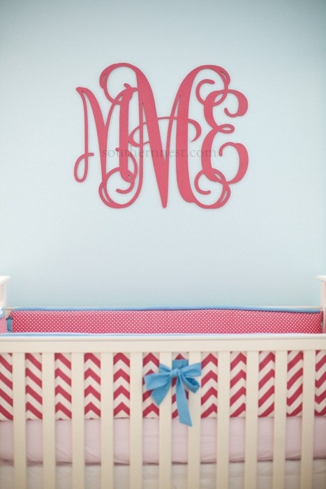 ONE Painted White Extra Large (24") Wooden Monogram-Monogram your Home