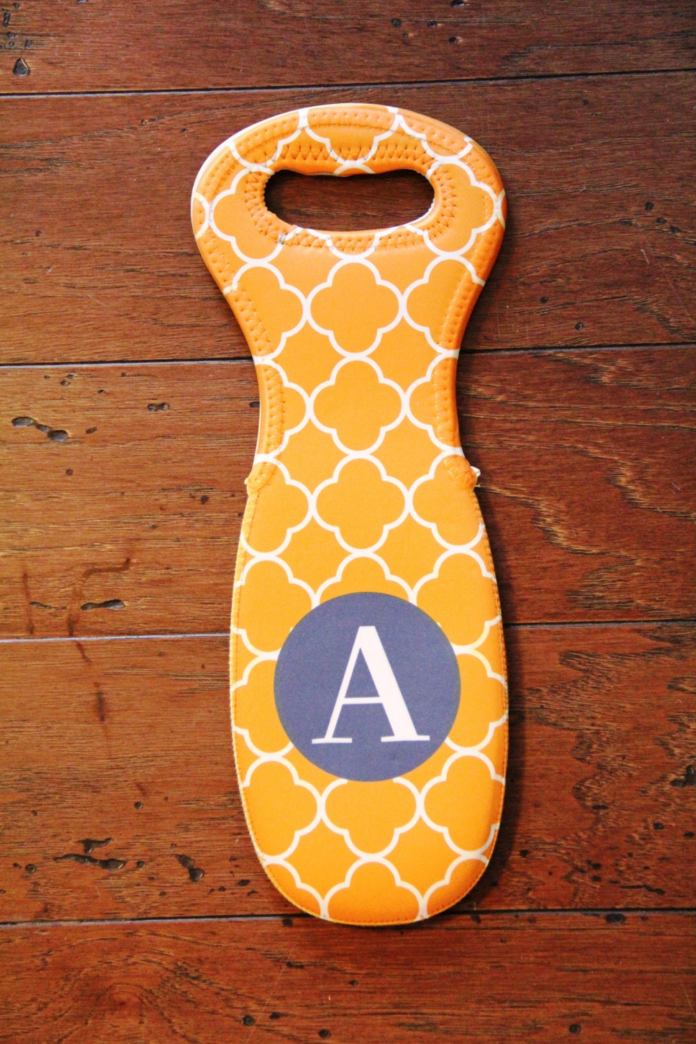 Personalized Monogrammed Wine Bag - Many Colors and Designs Available