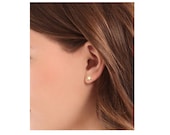 Gold Star Stud Earrings - Delicate Post Studs 10mm - Elegant Jewelry - Gift for her