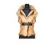Springbok Fur Sleeveless Jacket - Louise