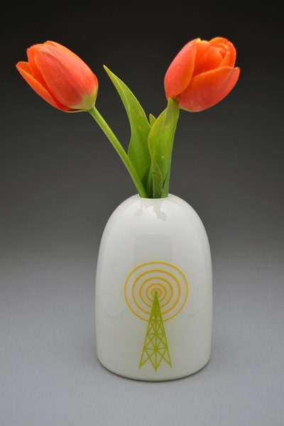 modern vase (radio tower)