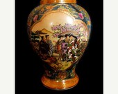 50% OFF Vintage Satsuma Gold Gilded Vase