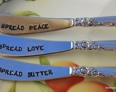 3 Vintage Silverplate Spreaders GAY ADVENTURE 1955 Silverware Butter Cheese Spreaders Hand Stamped